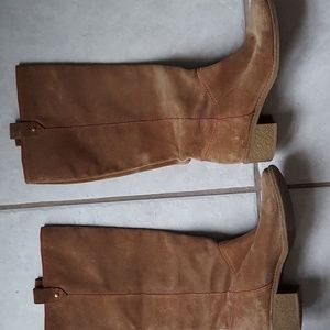 Kate Spade knee high suede boots
